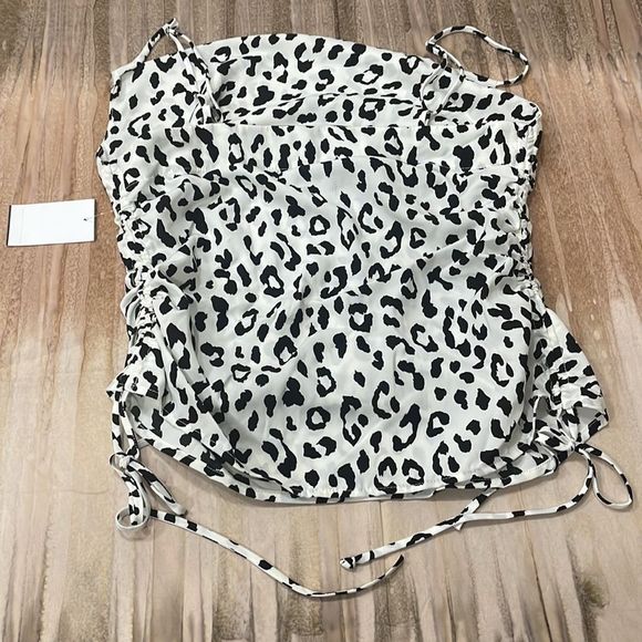 4si3nna | Drawstring Detail Cowl Neck Camisole-M - Picture 4 of 7